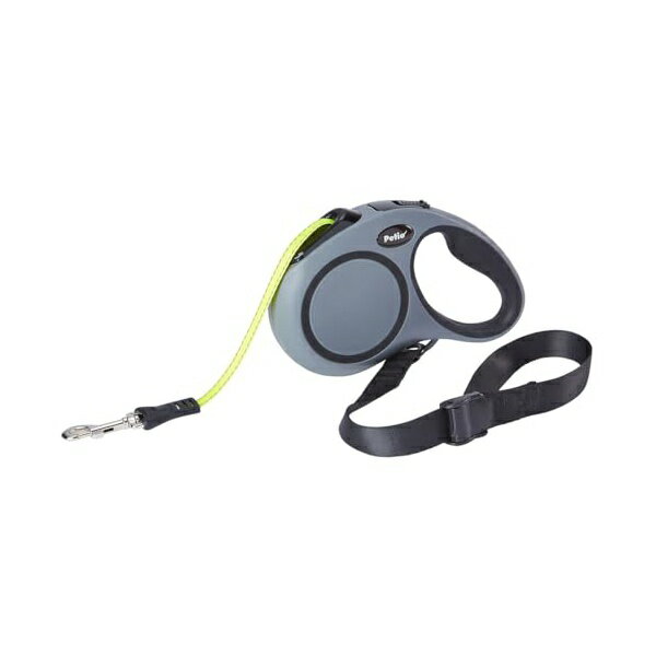【6個セット】 ペティオ 犬用伸縮リード リールリードE× グレーM