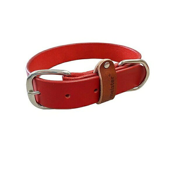 カワノ産業 マイスタープラスレザーカラー#30レッド