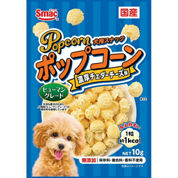 ●食品用ヒューマングレードの原材料を使用した犬用スナック。●ヘルシーなエアポップ製法で、1粒が1kcal。●ベタつかず手が汚れない。●不溶性食物繊維が含まれており、満腹感の維持に貢献。●無添加保存料・着色料・香料不使用、国内製造で出来たてをお届け。・分類: 犬用スナック・原産国名: 国産・容量: 10g・エネルギー: 40kcal/1袋