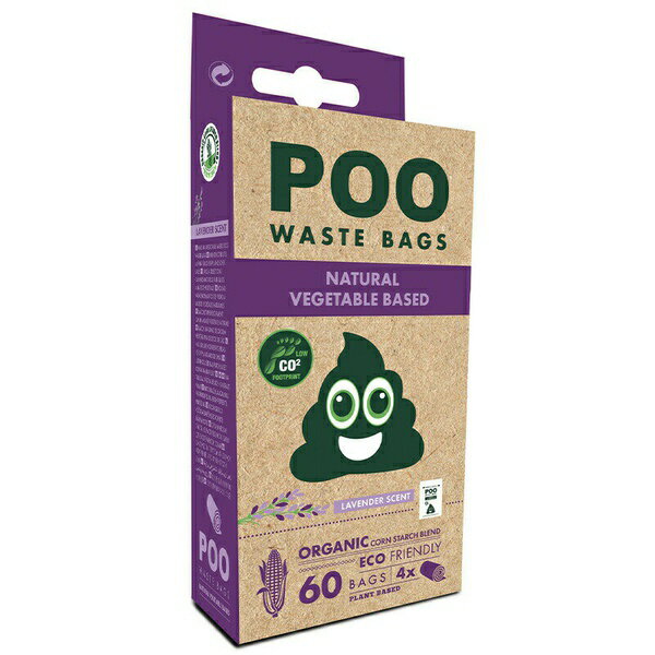 ペティファーム POOエチケットバッグ ラベンダー60枚