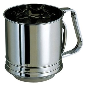 【送料無料】 貝印 KAI DL6418 ステンレス 粉ふるい 二重網 大 ふるい ケーキふるい 製菓用品 製菓グッズ お菓子作り 菓子作り ケーキ作り 調理小物 調理用品 キッチン雑貨 キッチン用品 キッチングッズ DL-6418のサムネイル