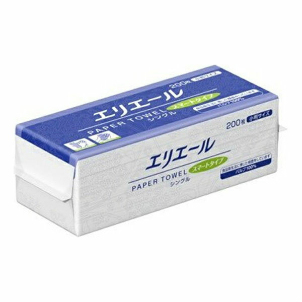 エリエール　ペーパータオルスマートタイプ　シングル小判　200枚×42パック