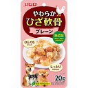 【6個セット】 いなばペットフード やわらか ひざ軟骨 プレーン 20g 緑茶消臭成分配合 犬用おやつ おやつ 犬おやつ いなば 無添加 ドッグ フード ペット...