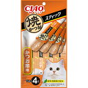 いなばペットフード CIAO 焼スティック 焼かつお かつお節味 15g×4本