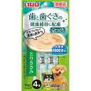 【10個セット】 いなばペットフード 歯と歯ぐきに配慮ちゅ~る とりささみ 14g×4本 緑茶消臭成分配合 犬用おやつ ちゅーる ドッグフード ウェットフード ...