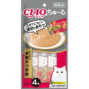 【6個セット】 いなばペットフード CIAO ちゅ～る かつお＆本格かつお節 14g×4本