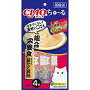 ●今までにない液状のおやつです。●一度与えたらやみつきになるおいしさです。緑茶消臭成分配合。・14g×4本【原材料】まぐろ、鶏脂、ほたて貝柱、ほたてエキス、糖類(オリゴ糖等)、植物性油脂、増粘剤(加工でん粉)、ミネラル類(Ca、Cu、Mn、Zn、I、Fe、Na、P、Cl、K)、増粘多糖類、調味料(アミノ酸等)、ビタミン類(A、E、B1、B2、B6、K、コリン、ビオチン、葉酸)、紅麹色素、タウリン、緑茶エキス【保証成分】たんぱく質7.0％以上、脂質3.8％以上、粗繊維0.5％以下、灰分3.0％以下、水分85.0％以下【エネルギー】約13kcal/本【賞味期限】24ヶ月【原産国または製造地】日本