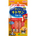 ●とろ〜り食べやすい液状おやつ！●・一度食べたらやみつき！ワンちゃんの好きなを素材を液状にしたおやつです。・ちゅ〜っと出して、なめるだけで簡単に栄養補給。・ペースト状なのでそのままでもドライフードのトッピングなどにお使いいただけます。・キトサン配合でフン臭を配慮。食物繊維のキトサンが、フンの臭いを吸着します。・乳酸菌配合でわんちゃんの健康を維持しおなかの調子を保ちます。・緑茶消臭成分配合！緑茶エキスが腸管内の内容物の臭いを吸着し、糞尿臭を和らげます。・食べきりやすい14g×4本・個装サイズ：W110×H210×D20mm/重量70g【原材料】鶏肉(ささみ)、牛肉、鶏脂、チキンエキス、酵母エキス、タンパク加水分解物、殺菌乳酸菌、増粘安定剤(加工でん粉、増粘多糖類)、キトサン、ビタミンE、紅麹色素、緑茶エキス【保証成分】たんぱく質6.0％以上、脂質1.2％以上、粗繊維0.6％以下、灰分1.1％以下、水分91.0％以下【エネルギー】約8kcal/本【賞味期限】24ヶ月【原産国】日本