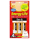 【6個セット】 いなばペットフード CIAO EnergyLifeちゅ～る とりささみ 14g×4本