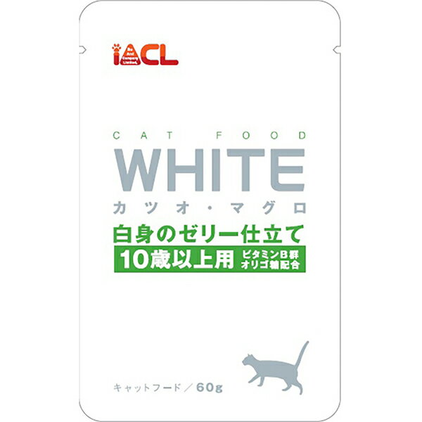 イトウ＆カンパニーリミテッド WHITE カツオ・マグロ 白身のゼリー仕立て 10歳以上用 60g