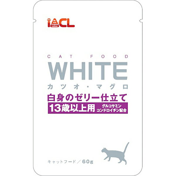 イトウ＆カンパニーリミテッド WHITE カツオ・マグロ 白身のゼリー仕立て 13歳以上用 60g