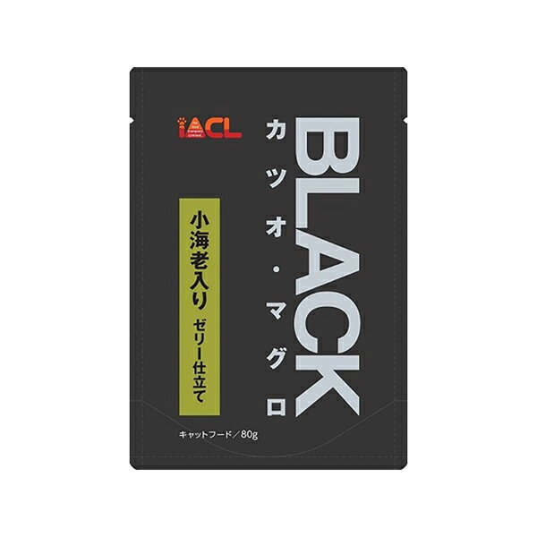 イトウ＆カンパニーリミテッド BLACK カツオ・マグロ 小海老入り ゼリー仕立て 80g