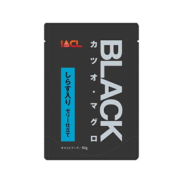 イトウ＆カンパニーリミテッド BLACK カツオ・マグロ しらす入り ゼリー仕立て 80g