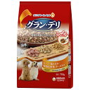 【6個セット】 グラン・デリ ふっくら仕立て ビーフ ・ 鶏ささみ ・緑黄色 野菜・ チーズ ・ 角切り ビーフ 粒入り 750g ユニ・チャーム 犬 フード ソフト 半生・ モイスト 安心素材