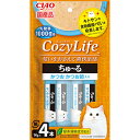 【48個セット】 いなばペットフード CIAO CozyLifeちゅ～る かつお かつお節入り 14g×4本