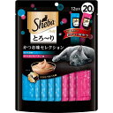 【3個セット】 マースジャパン シーバ とろ～り メルティ かつお味セレクション 12g×20個