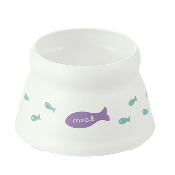 【6個セット】 リッチェル こぼれにくい 脚付キャットディッシュ ホワイト S サイズ お手入れ簡単 猫 成猫用 Richell フードボール プレゼント 猫用...