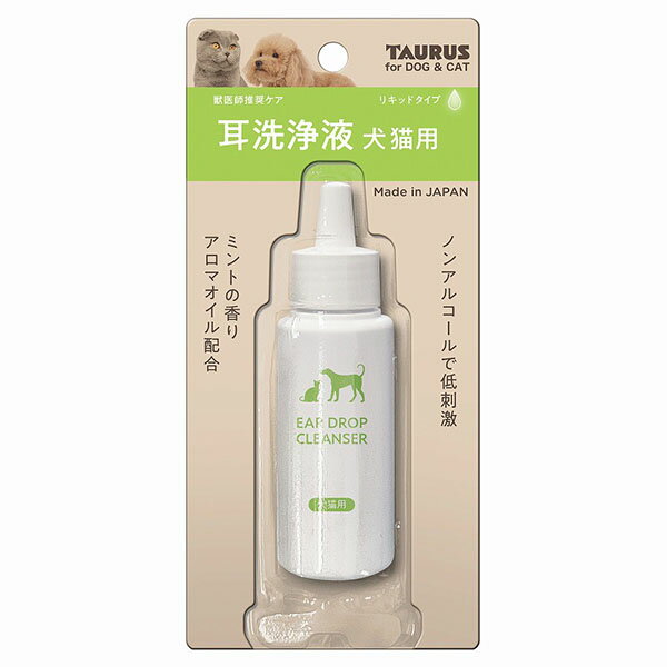 【3個セット】 トーラス 耳洗浄液 犬猫用 60ml 犬用ケア用品 お手入れ ペット用品 ペット 犬用 猫用 安心素材