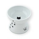 【10個セット】 猫壱 ハッピーダイニング 猫用 脚付フードボウル L 猫柄 すべり止めシリコン付き 猫 全成長期 necoichi フードボウル 猫用食器 滑...