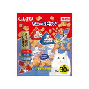 【10個セット】 いなばペットフード CIAO ちゅ～るビッツ まぐろ・かつおバラエティ 12g×30袋入