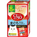 【12個セット】 いなばペットフード CIAO パウチ まぐろ ささみ・しらす入り 40g×8袋