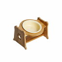 【12個セット】 ペティファーム 陶器製バンブースタンド付きフードボウル イエロー フードボウル 食べやすい ホワイト ペット用食器 ピンク 陶器製 ネコ エサ...