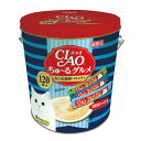 【12個セット】 いなばペットフード CIAO ちゅ～るグルメ かつお海鮮バラエティ 14g×120本 SC-212