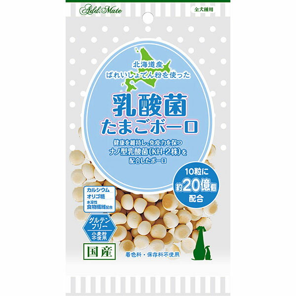 【6個セット】 ペティオ アドメイト 乳酸菌入りたまごボーロ 50g