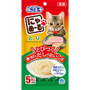 とびつく♪素材とだしのおいしさ・とりそのものの味をしっかり味わえる液状おやつ。・素材の味を引き立て、うま味と香りが広がるだし入りだから、一度にゃめたらとまらないおいしさ。・健康なおなかにやさしい発酵食「ヨーグルト」を配合。・無着色、無香料＜給与方法＞1日に2〜3回、1〜2本/回を目安におやつとして与えてください。・生産地：日本・素材：＜原材料＞鶏肉、ヨーグルト(殺菌)、チキンエキス、たん白加水分解物、植物性油脂、酵母エキス、だし(煮干いわし、さば節、かつお節)、ラクトスクロースシロップ、増粘安定剤(加工デンプン、増粘多糖類)＜保証成分＞たん白質6％以上、脂質1％以上、粗繊維1％以下、灰分1％以下、水分90％以下(1本12gあたり)エネルギー：約7kcal/1本あたり