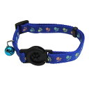 【12個セット】 岡野製作所 蓄光フットキャット ブルー 猫用首輪 おしゃれ 岡野 カラー レッド 可愛い 猫用 首輪 安心素材