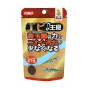 善玉菌の力で臭い・汚れが少なくなる！・残りエサでは不足しがちな栄養を、しっかり補うエビ専用フードです。・納豆菌(バチルス菌の一種)がエビの腸内で善玉菌を活性化させ、腸内細菌のバランスを整えてくれるプロバイオティクス効果！・納豆菌により消化吸収を助け、排泄物の分解力も向上し、水の汚れやイヤなニオイを軽減します。・底にいるエビに合わせた沈下性クランブルタイプです。＜給与方法＞1日数回、5分程度で食べきれる量をエビの数に応じて与えて下さい。※エサの食べ残しは水を汚す原因になりますので、食べ残しが出ないように注意してください。・生産地：台湾・素材：＜原材料＞フィッシュミール、小麦粉、大豆ミール、シュリンプミール、酵母、フィッシュオイル、納豆菌、各種ビタミン、ミネラル類＜保証成分＞粗蛋白質40％以上、粗脂肪6％以上、粗繊維4％以下、粗灰分12％以下、水分10％以下