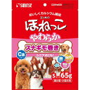 ワンちゃんの大好きな「ほねっこ」に味わい広がるスナギモをおいしく巻いたスナックです。スナギモに含まれる鉄分をおいしく補給出来ます。給与方法：●超小型犬：1〜4本●小型犬：4〜8本●中型犬：8〜12本●大型犬：12〜20本●幼犬：1〜4本保管方法：開封後はお早めに使用。高温多湿は控えてください。・生産地：中華人民共和国・素材：＜原材料＞肉類(鶏スナギモ等)、でん粉類、魚介類、豆類、糖類、乳類(ミルクカルシウム等)、グルコサミン、コンドロイチン、増粘安定剤(グリセリン)、ミネラル類(炭酸カルシウム、焼成カルシウム)、品質保持剤(プロピレングリコール)、保存料(ソルビン酸カリウム、デヒドロ酢酸ナトリウム)、pH調整剤、発色剤(亜硝酸ナトリウム)、酸化防止剤(ビタミンE)、アミノ酸類(ロイシン、リジン、バリン、イソロイシン、スレオニン、フェニルアラニン、メチオニン、ヒスチジン、トリプトファン)＜保証成分＞たん白質15.0％以上、脂質1.8％以上、粗繊維0.5％以下、灰分6.0％以下、水分29.0％以下エネルギー:300