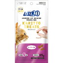 猫の健康維持をサポート！アミノ酸『A-30』を配合した猫の健康維持をサポートするトリーツです。手から一粒ずつ与えやすいカリッとした食感のクリスピータイプ。素材の風味を逃さない食べきり小分けパックなので、いつでも開けたての香りが広がります。おいしく食べて健やかな毎日をサポートします。［給与方法］パッケージ記載の表を目安に1日2〜3回に分け、おやつとしてお与えください。［保管方法］高温、多湿、日光をさけて保存してください。開封後は開封口を必ず閉じて、なるべく早くお与えください。・生産地：日本・素材：＜原材料＞とうもろこし、グルテンミール、チキンミール、動物性油脂、チキンレバーパウダー、ビーフミール、ポークミール、小麦粉、フィッシュエキス、ローストアマニ、セルロース、加工油脂、まぐろパウダー、ビール酵母、おからパウダー、鮭エキスパウダー、ローストエビパウダー、カニエキスパウダー、白身魚ミール、乳酸菌、アガリクス、クランベリー、セサミン、アミノ酸類(シスチン、メチオニン、タウリン)、ミネラル類(Na、Cl、Ca、P、K、Zn、Fe、Cu、Co、Mn、I）、ビタミン類(A、B1、B2、B6、B12、C、D3、E、K3、コリン、ニコチン酸、パントテン酸、ビオチン、葉酸)、酸化防止剤(ミックストコフェロール、ハーブ抽出物)＜保証成分＞たん白質27.5％以上、脂質13.5％以上、粗繊維2.0％以下、灰分6.5％以下、水分10.0％以下＜エネルギー＞384kcal/100g