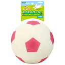 【6個セット】 スーパーキャット わんわんサッカーL ピンク わんわんサッカー 犬用おもちゃ ラテックス デイリー ボール サッカー ドッグ グッズ 犬用玩具 ...
