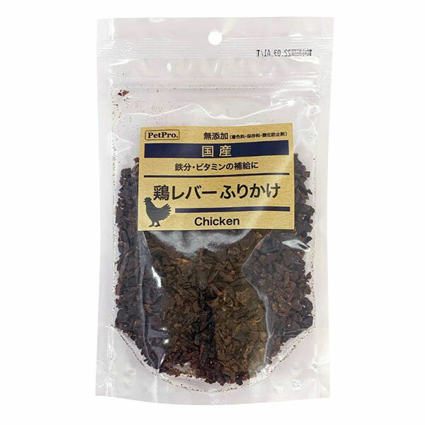 【12個セット】 ペットプロジャパン ペットプロ 国産おやつ 無添加 鶏レバーふりかけ 100g