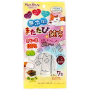 またたび虫えい果純末100％微粉末タイプだから、おもちゃや爪とぎ、ドライフードに絡まりやすく使いやすい。イージーオープン機能付きのアルミ個包装パック。キレイに切れてサッと出せます。＜給与方法＞1/2包分をごはんを混ぜたり、器に入れてそのまま与えてください。おもちゃなどに絡めて使用する際は、1包分をすり込んで遊ばせてください。・生産地：中国・素材：＜原材料＞またたびの実(虫えい果)＜保証成分＞たん白質8.0％以上、脂質2.0％以上、粗繊維8.0％以下、灰分8.0％以下、水分16.0％以下＜エネルギー＞約290kcal/100g