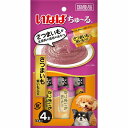 【3個セット】 いなばペットフード いなば ちゅ る さつまいも 紫いも入り 14g×4本 安心素材