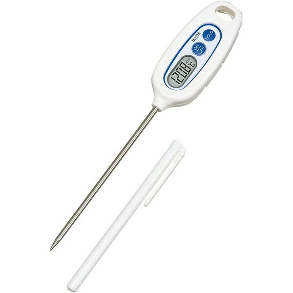 タニタ TT-508N デジタル温度計 ホワイト 料理温度計