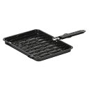 【5個セット】 ベストコ LD-219 リバティーコーポレーション 魚焼き グリル ガス 焼きくずれにくい 合わせ魚焼 旬彩 ブラック Bestco フライパン...