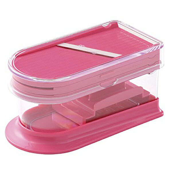 【2個セット】 京セラ CS-350-PK 日本製 スライサー セット セラミック 薄切り 千切り おろし ピンク Kyocera キョーセラ キョウセラ 除菌漂白 調理器セット サビない すべり止め付き 調理器具 時短調理 コンパクト 時短 せん切り