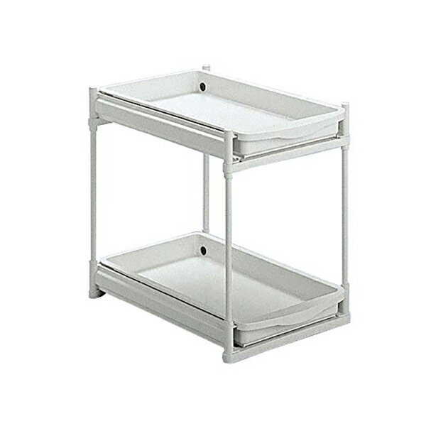 【2個セット】 伸晃 Belca SS-302 シンク下スライドラック 2段 ベルカ shinko 整理 システムキッチン 収納 誕生日プレゼント お返し 女友...