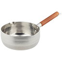 【10個セット】 ベストコ ND-7961 クチーナ2 IH槌目 雪平鍋 20cm 注ぎ口・目盛り付き Bestco なべ 槌目 高品質
