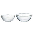 ハリオ MXPA-2806 () 耐熱ガラス製浅型ボウル 2 個セット 満水容量M/2,000ml、L/2,500ml HARIO 容器 お礼 御祝 オーブン調理 食器 入学内祝い 混ぜやすい 深型 プレゼント 食洗機対応 お返し 小鉢 人気商品