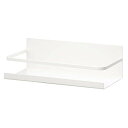 【5個セット】 山崎実業 マグネット スパイスラック ホワイト 約W24.5×D11×H8.5cm プレート Plate キッチンラック 調味料ラック キッチン...