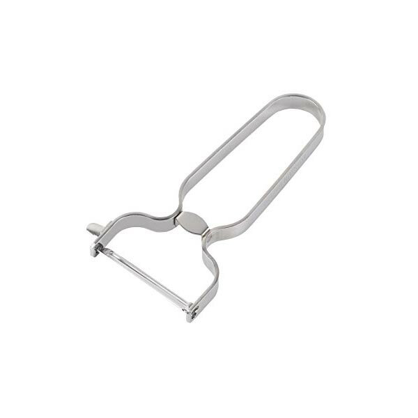 DELISH KITCHEN パール金属 皮むき器 ピーラー シルバー 12.5×6.5×1cm ステンレスピーラーST CC-1280 ステンレスピーラー