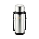 【10個セット】 パール金属 水筒 1000ml コップ 付き ダブル ステンレスボトル リフレス HB-2425 衛生的 コップ付き プレゼント お茶 マグボ...