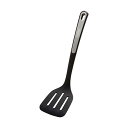 【10個セット】 サーモス ナイロンターナー フライ返し ブラック キッチンツール KT-F001 BK プレゼント 人気 ナイロン 食洗機対応 キッチン 新生...