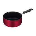 【3個セット】 サーモス デュラブルシリーズ 片手鍋 クックパン 20cm レッド IH対応 KNA-020S R フライパン デュラブルコート キッチン ガス...