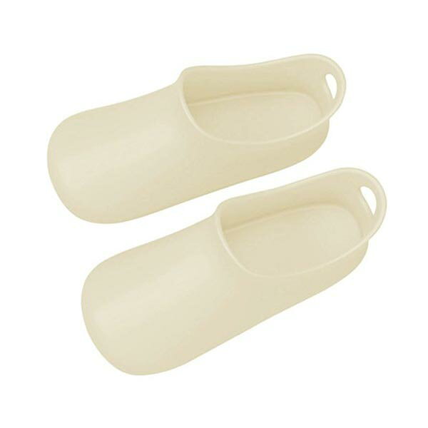 【3個セット】 オーエ バスシューズ アイボリー 67890 やわらかい フック穴付き お風呂 収納 プレゼント 誕生日プレゼント お返し 女友達 バスブーツ ...