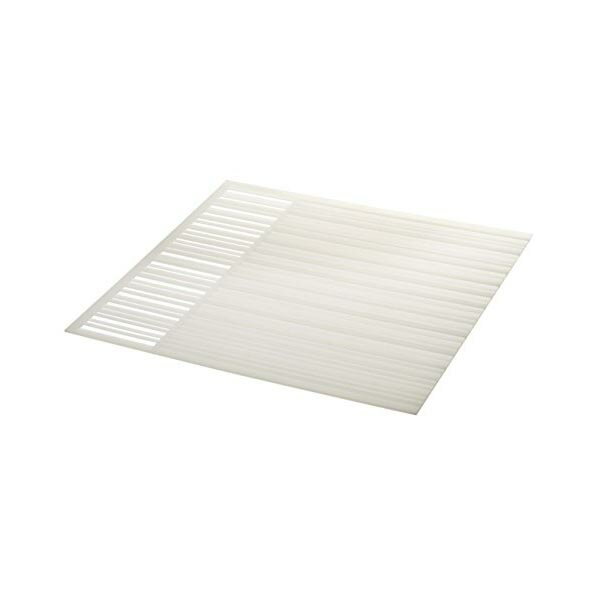 【2個セット】 山崎実業 キッチンシンクマット アクア ホワイト 2627 食器 人気 シンクマット キッチン 新生活 シリコン かわいい 水切り お皿 キッチ...